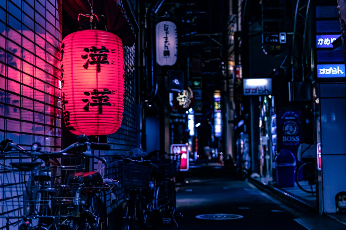 Aesthetic kawaii japonais pastel avec objets colorés et mignons