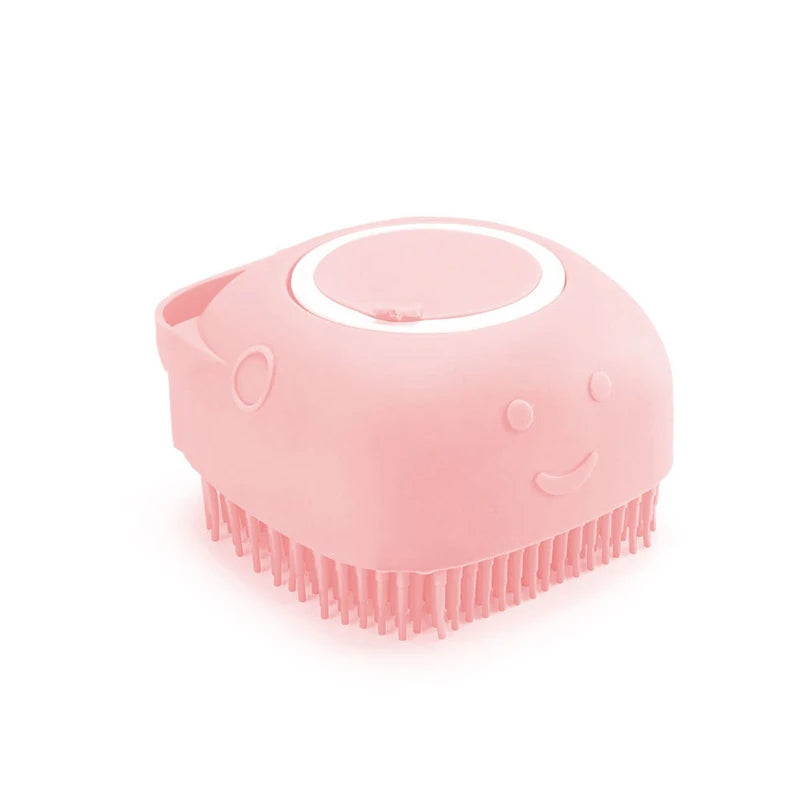 Brosse Bain Silicone Chien Chat - Massage Shampoing pink {{ tags }}