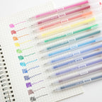 Kit 12 Stylos Gel Pastel | Papeterie Kawaii Bullet Journal {{ tags }}