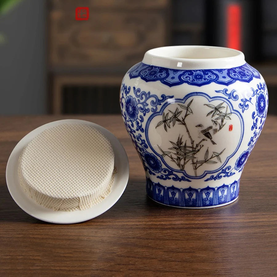 Grand porte-cendres en céramique, cercueil commémoratif, crémation pour animaux de compagnie humains, souvenirs de mémoire scellés, cadeau funéraire {{ tags }}