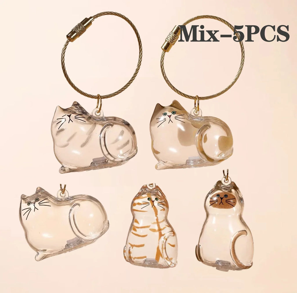 Boîte Souvenirs Poils Animaux - Bouteille Fourrure Chat Mix-5PCS {{ tags }}