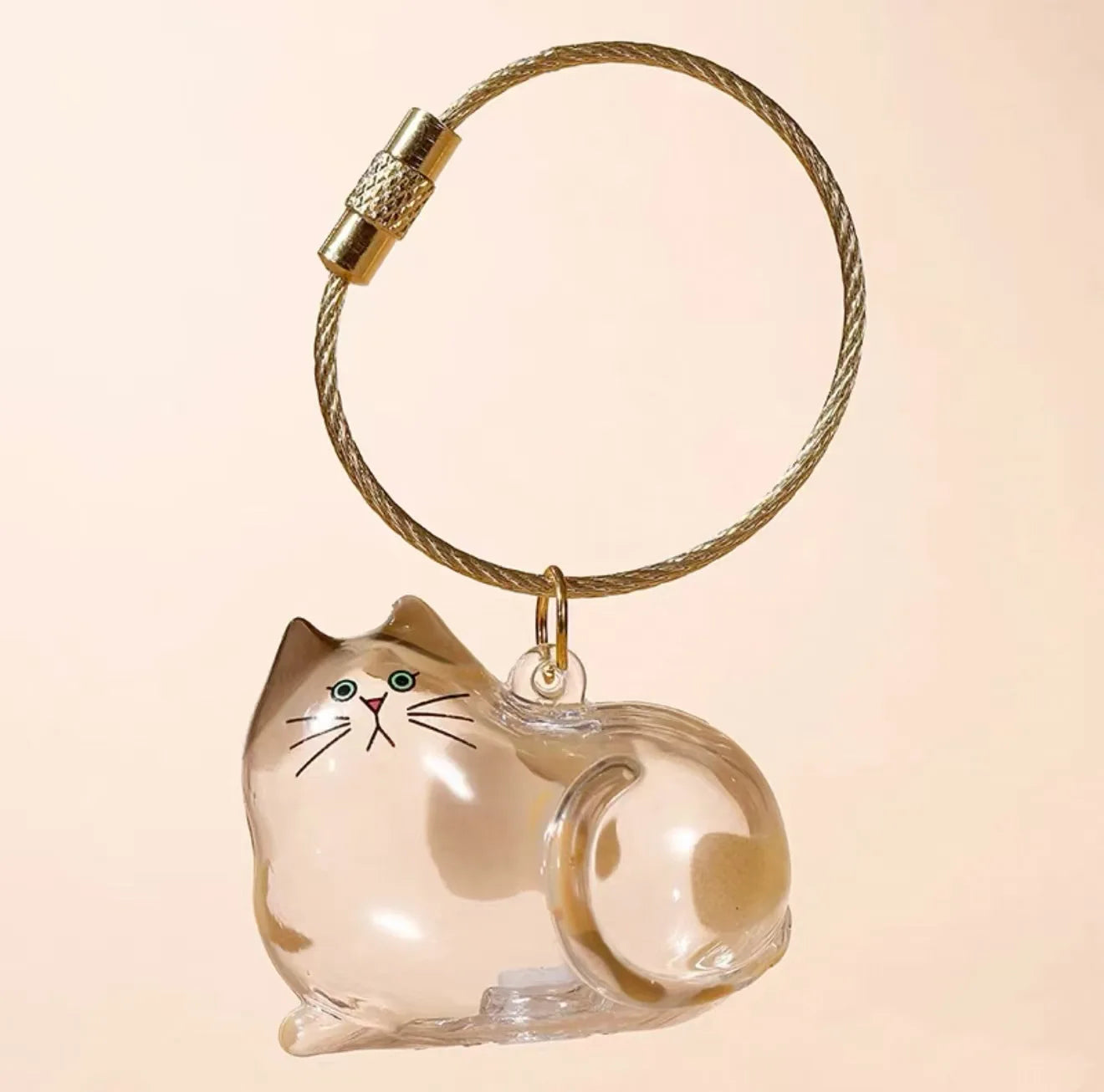 Boîte Souvenirs Poils Animaux - Bouteille Fourrure Chat Style C {{ tags }}