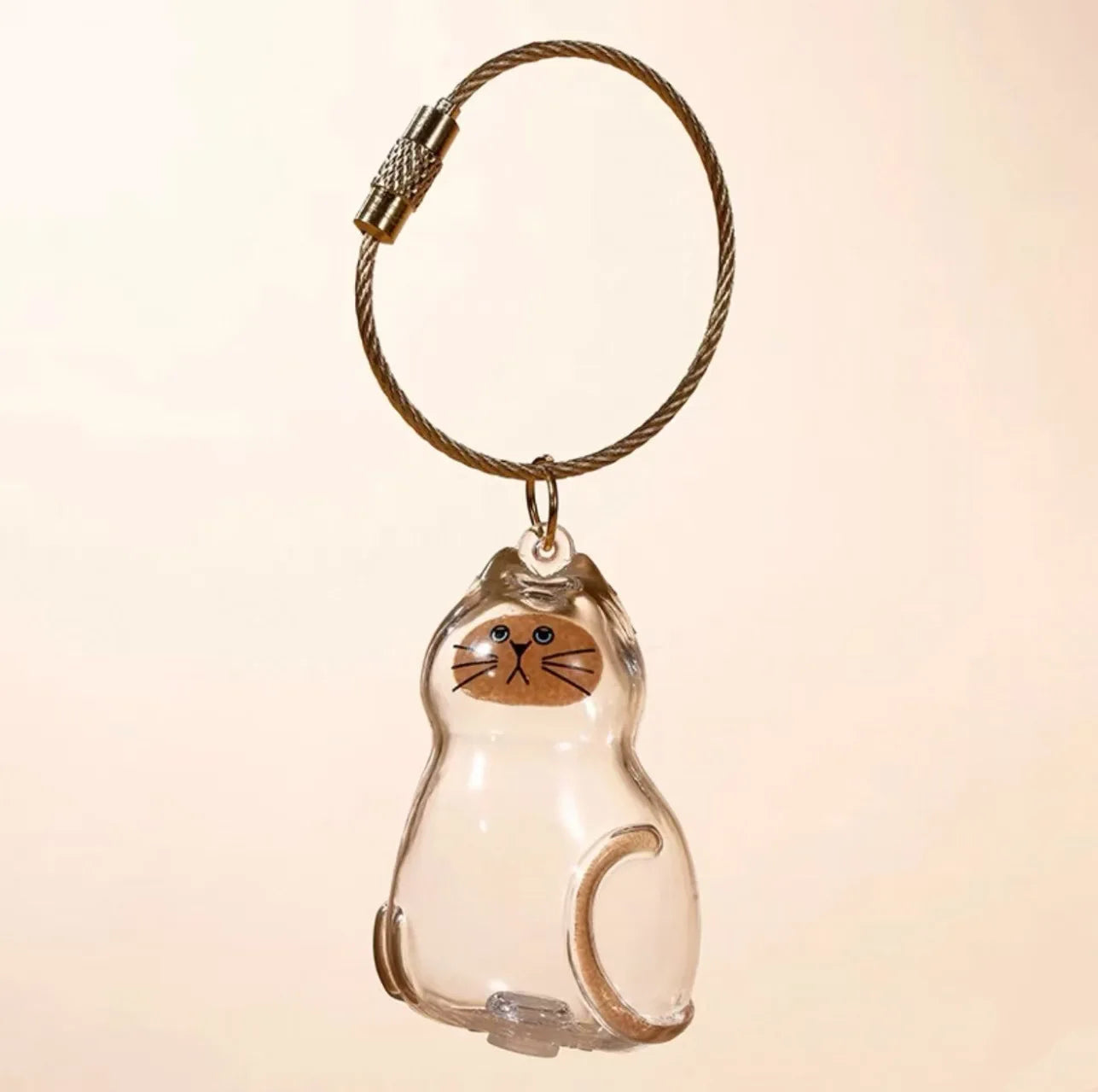 Boîte Souvenirs Poils Animaux - Bouteille Fourrure Chat Style D {{ tags }}