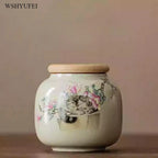 Urne funéraire à glaçage glacé pour cendres adultes, petites urnes commémoratives humaines, souvenir en céramique, urne de enterrement à la maison ou au cimetière ou à la niche F--7.5X8.5CM {{ tags }}