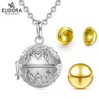 EUDORA-Pendentif funéraire pour urne, 18mm, porte-médaillon, capsule Keepplex, carillon, boule, bijoux fins, DIY, K408 {{ tags }}