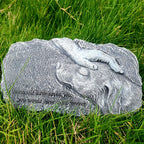 Pierre tombale commémorative personnalisée pour animaux de compagnie, nom imprimé, année, chien, chat, pierre tombe en résine, Souvenir de pierre tombale sur mesure tell year and name 1 {{ tags }}