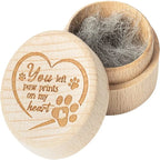 Boîte commémorative pour chien et chat, conteneur de cendres de poils de chien et de chat, boîte de rangement Durable pour cendres de chien et de chat, souvenir de cheveux d'animaux en bois Style B {{ tags }}