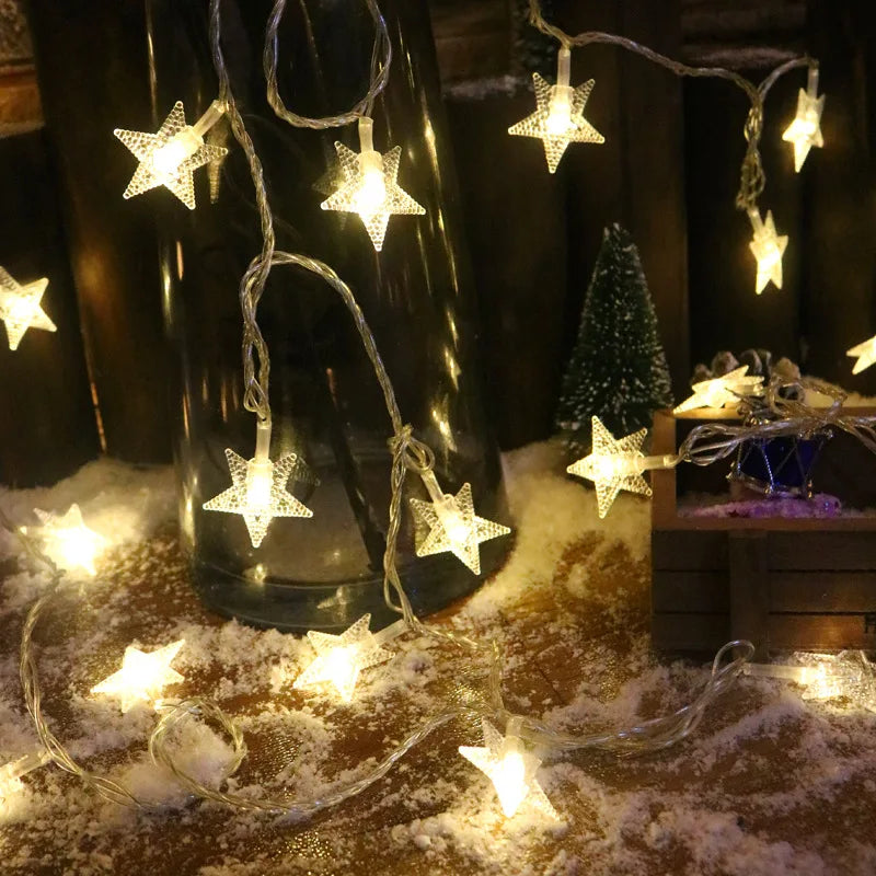 Guirlande Lumineuse LED Étoiles | Guirlande Pastel Chambre Kawaii {{ tags }}