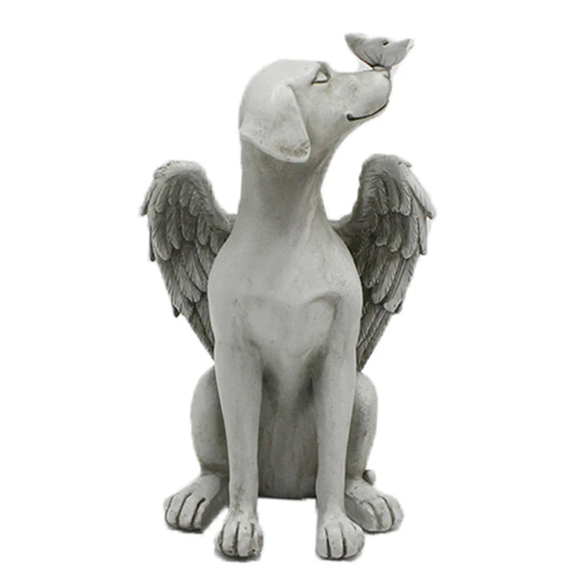 Statue commémorative de chien ange 1 pièce {{ tags }}
