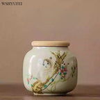 Urne funéraire à glaçage glacé pour cendres adultes, petites urnes commémoratives humaines, souvenir en céramique, urne de enterrement à la maison ou au cimetière ou à la niche C--7.5X8.5CM {{ tags }}