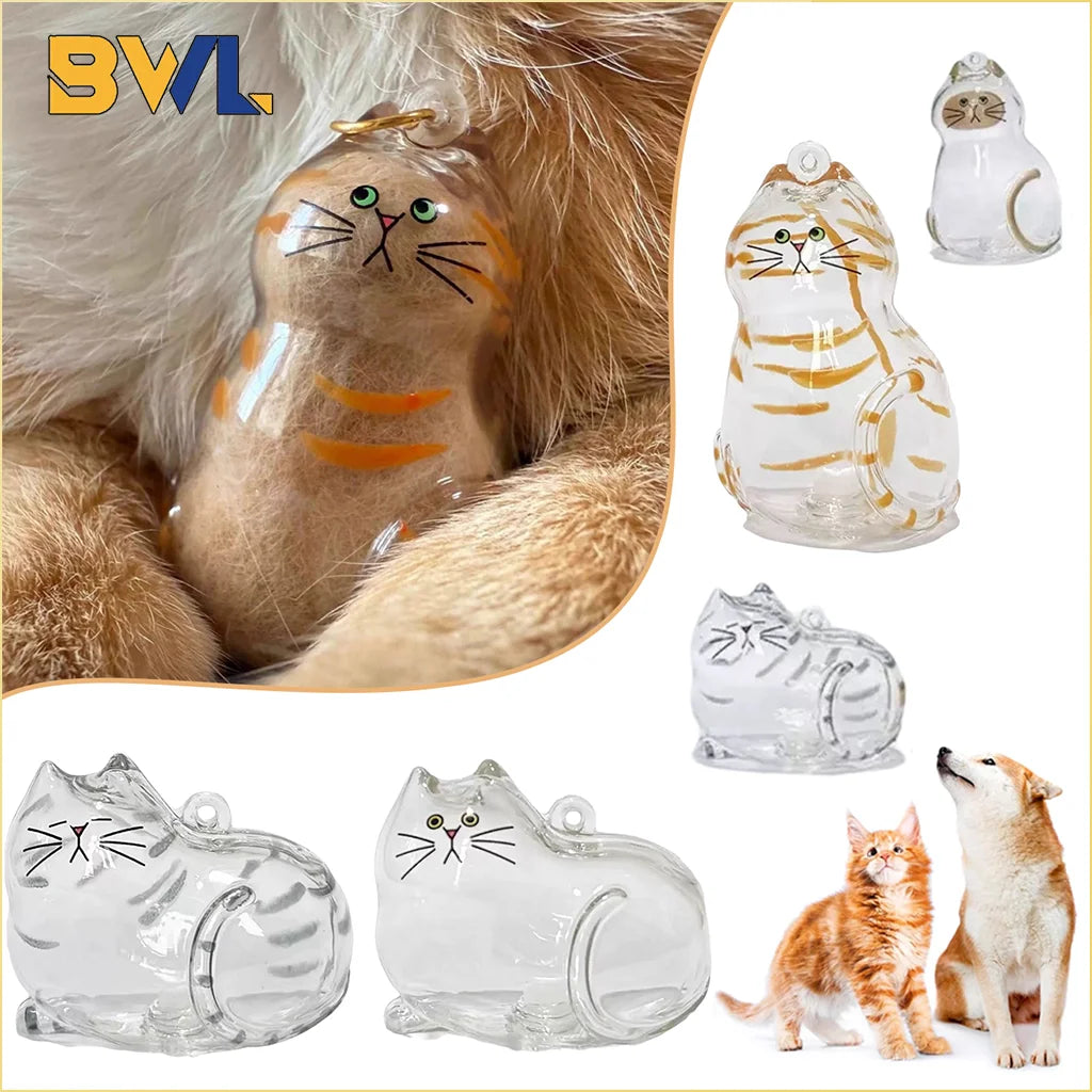 Boîte Souvenirs Poils Animaux - Bouteille Fourrure Chat {{ tags }}