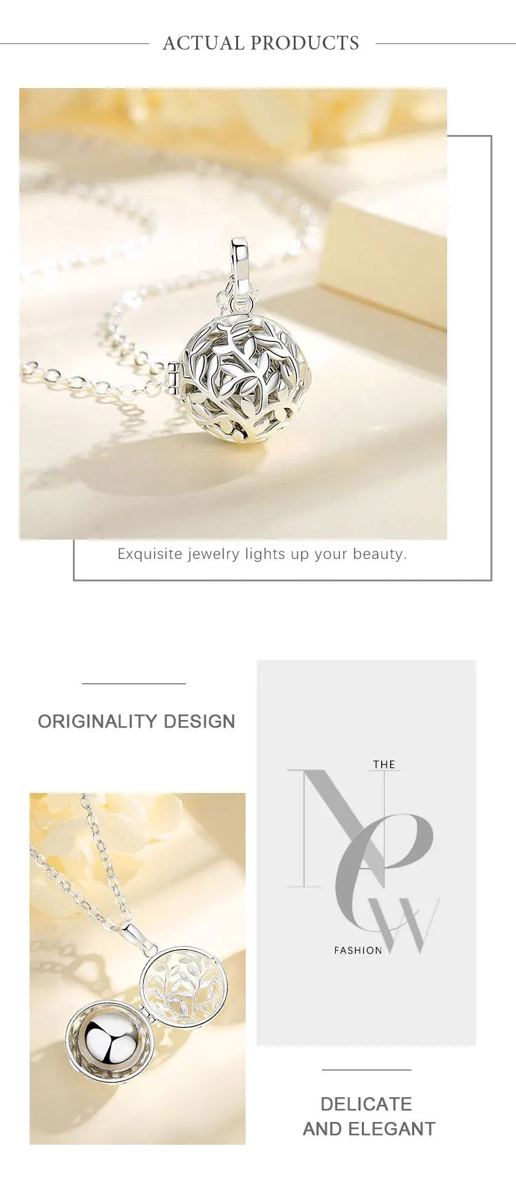EUDORA urne crémation pendentif 18mm feuille d'olivier Cage médaillon porte-cendres souvenir Capsule collier boule creuse bijoux à bricoler soi-même k332n14 {{ tags }}
