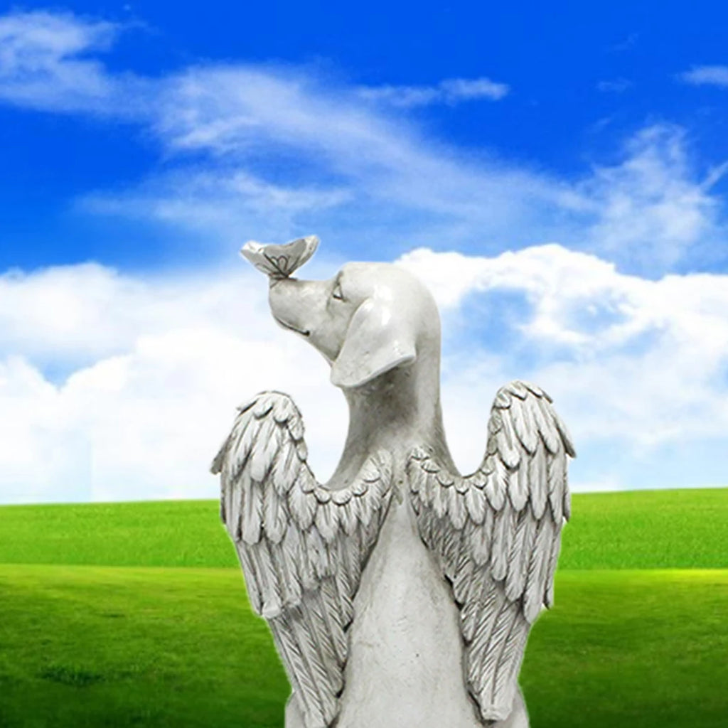 Statue commémorative de chien ange 1 pièce {{ tags }}