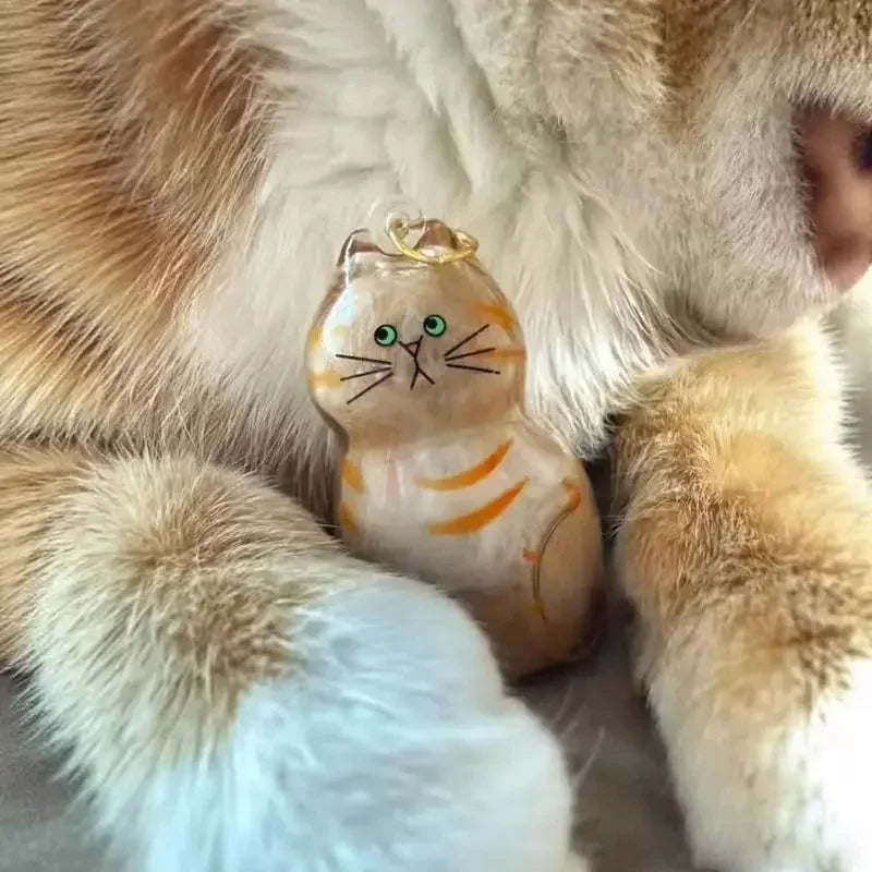 Porte-Clés Capsule Cheveux Chat Chien - Pendentif Souvenir {{ tags }}