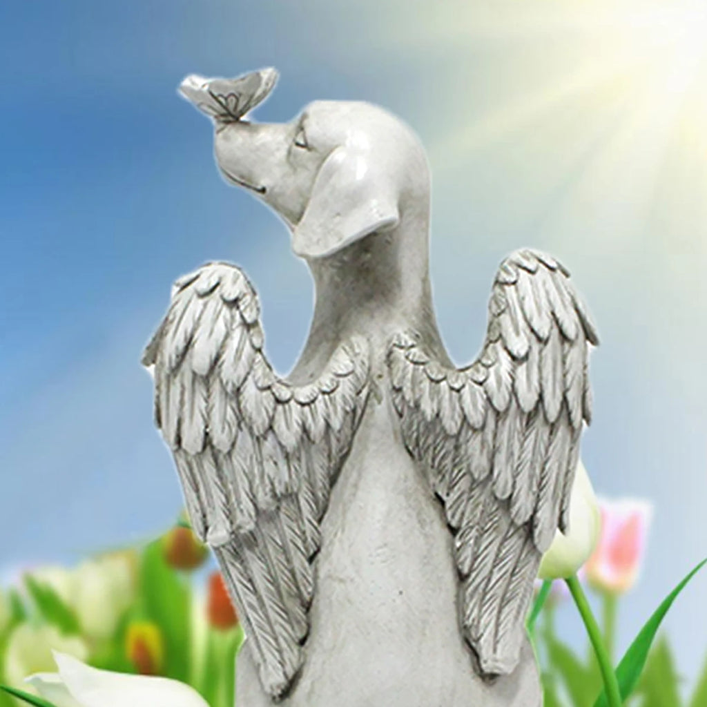 Statue commémorative de chien ange 1 pièce {{ tags }}