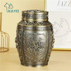 Boîte de cercueil pour cendres humaines, urnes commémoratives pour animaux de compagnie, urnes de crémation en métal, urne pour petits animaux, funérailles, contenant pour animaux de compagnie, Keepplex QTSMGH {{ tags }}