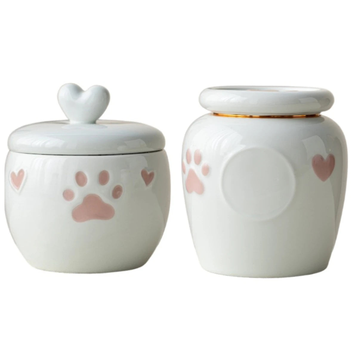 Urne pour animaux de compagnie scellée résistante à l'humidité pour cendres – Souvenir commémoratif gravé sur mesure pour petits chiens et chats, pour toujours dans le cœur {{ tags }}