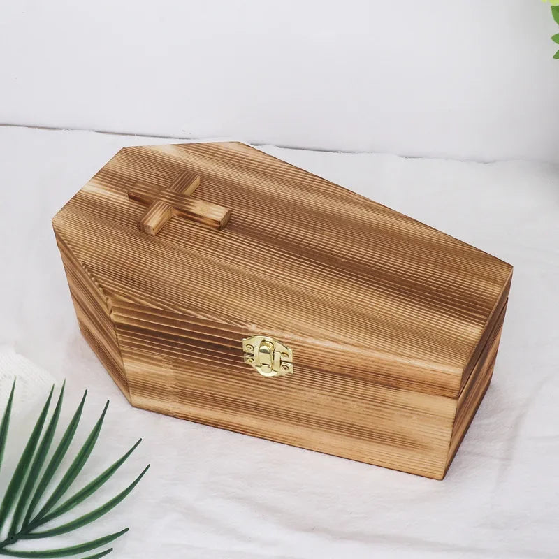 Cercueil Urne Bois Personnalisé Chat Chien | Crémation Animaux Roast Wood 25X15X10.5cm {{ tags }}