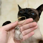 Porte-Clés Capsule Cheveux Chat Chien - Pendentif Souvenir {{ tags }}