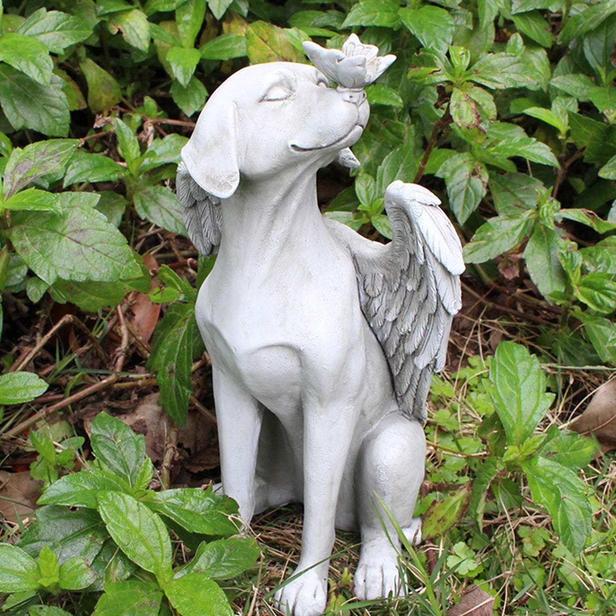 Statue commémorative de chien ange 1 pièce {{ tags }}