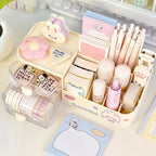 Organiseur Bureau Kawaii | Rangement Stylé Pastel Porte-Stylos {{ tags }}