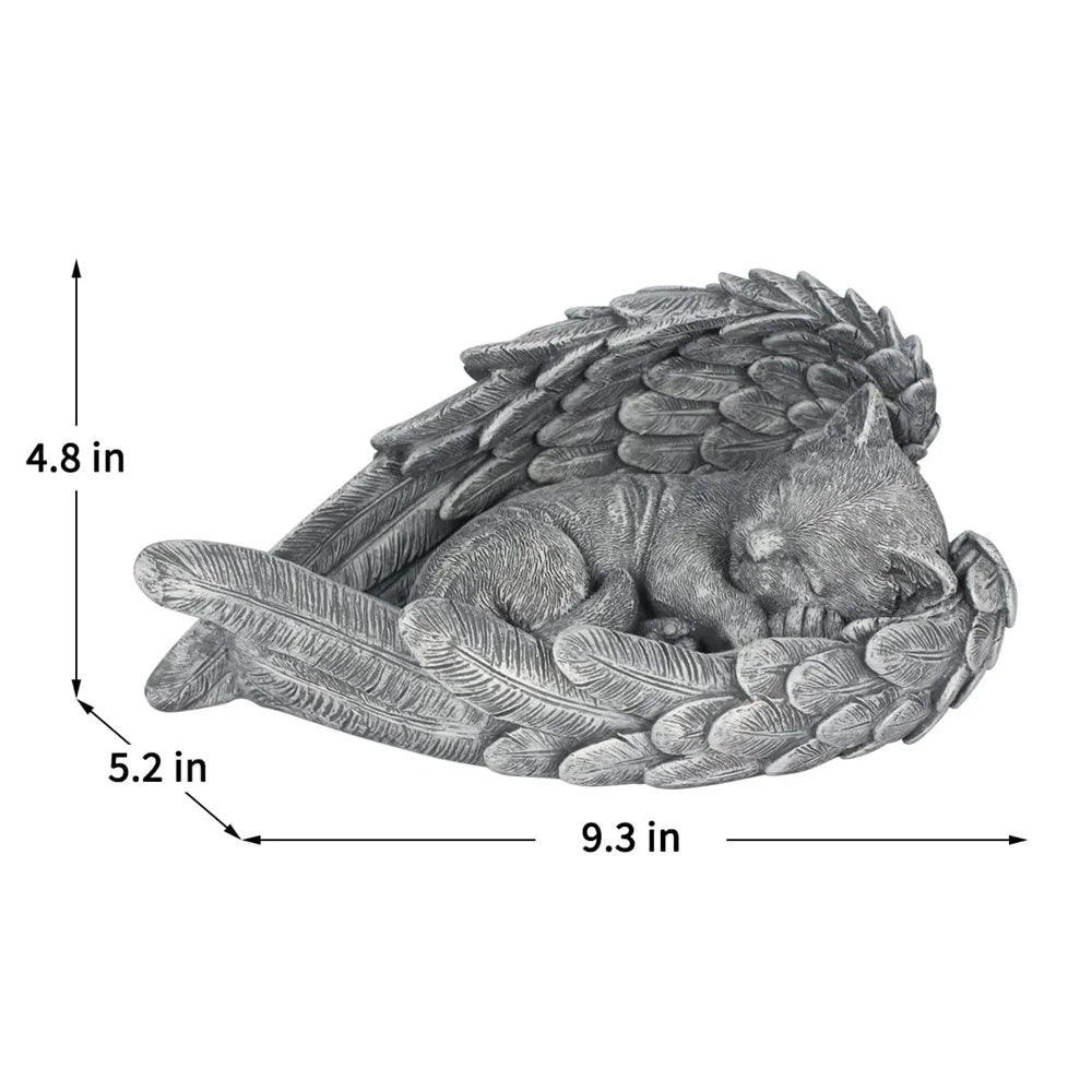 Pierres commémoratives personnalisées pour animaux de compagnie, ornement, cadeaux de sympathie pour perte d'animaux, cadeaux souvenirs, marqueurs pour tombe de chat, Statue de chat {{ tags }}