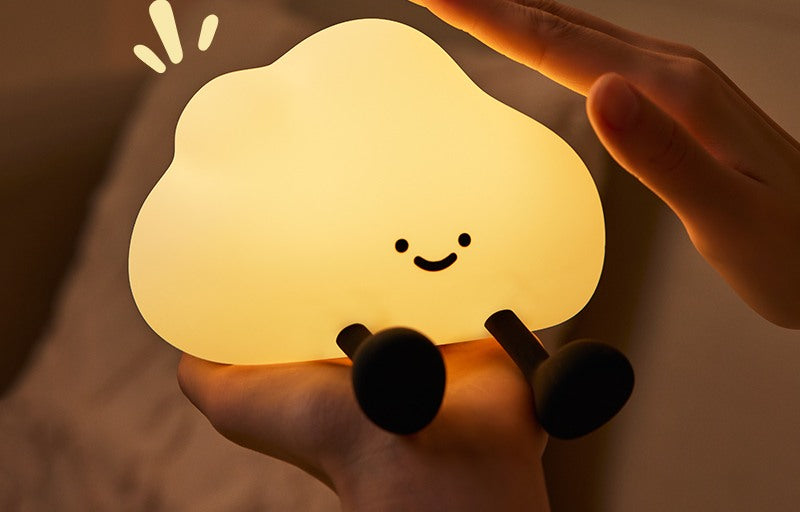 Veilleuse Nuage Pastel | Lampe LED Rose Poudré Chambre Kawaii {{ tags }}