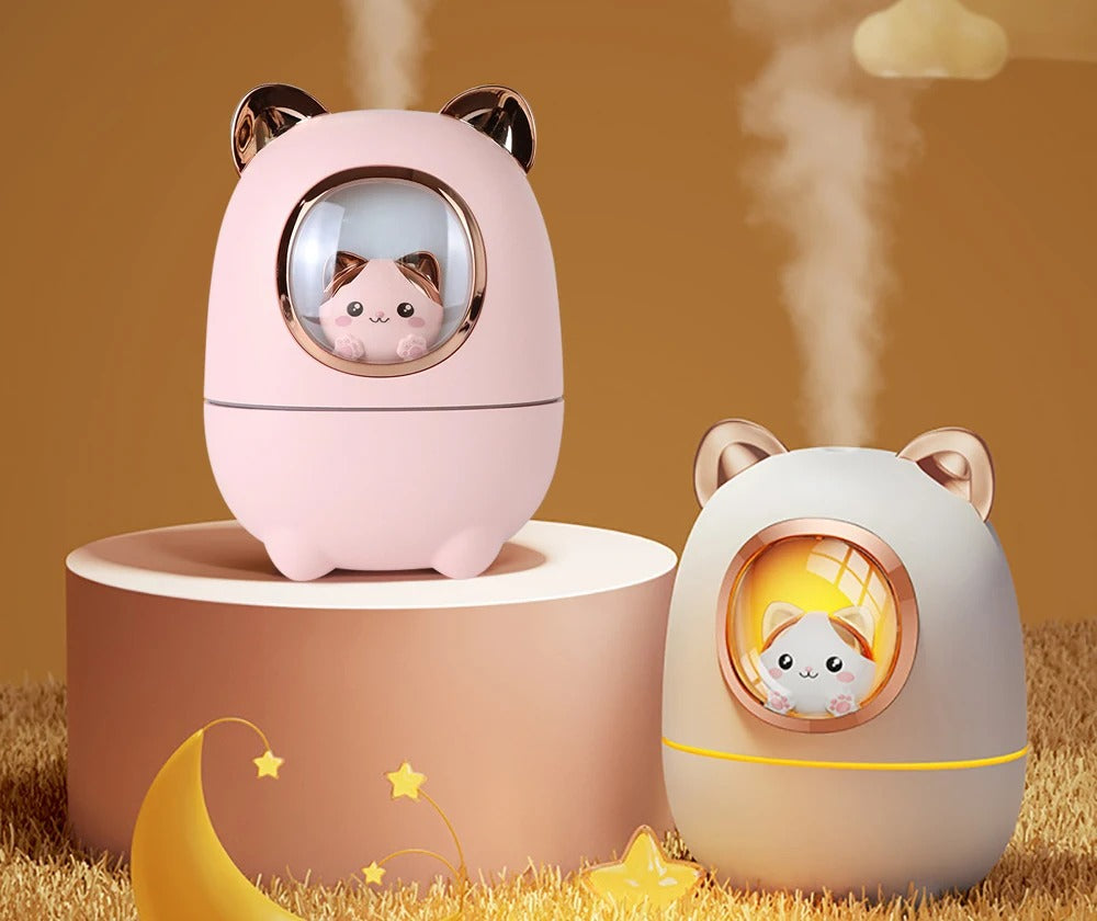 Humidificateur Astronaute Chat | Diffuseur Brume USB Bureau Kawaii {{ tags }}