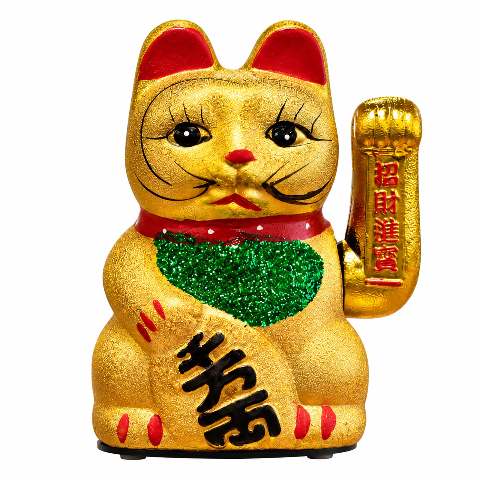 Chat porte-bonheur classique