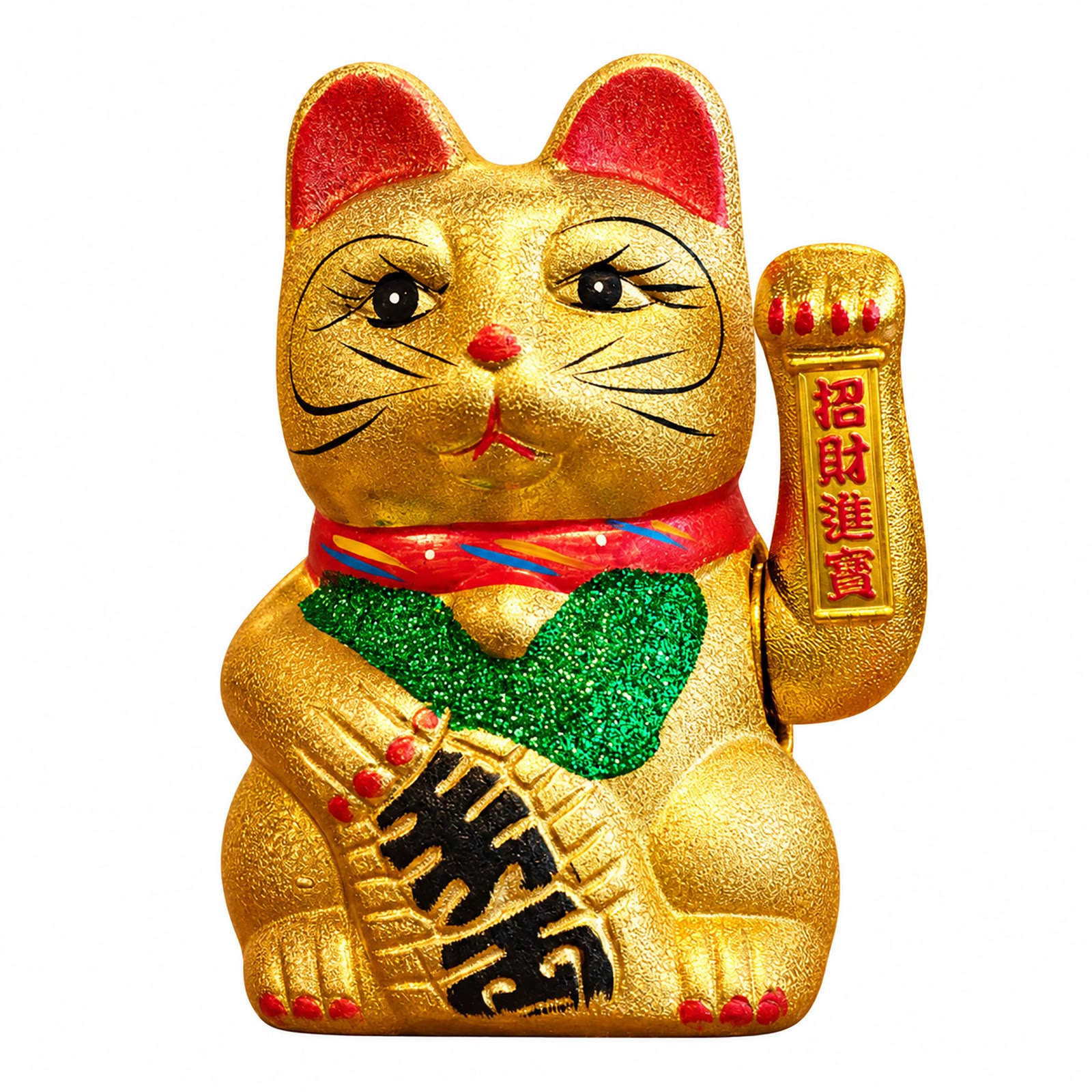 Grand chat porte-bonheur