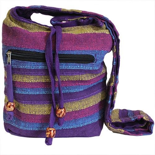 Sac bandoulière Nepal Fleurs
