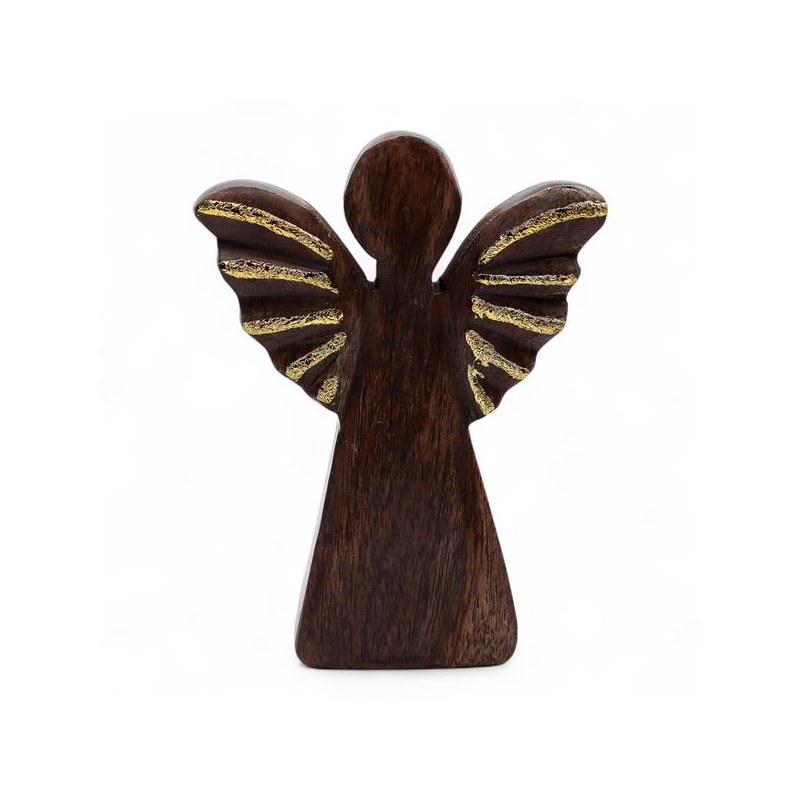 Statuette ange doré : modèle moyen